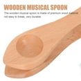 thumbnail image 5 of OULII Children Musical Spoon Wooden Percussion Instrument for Stage Shows 1Pcs, 5 of 5