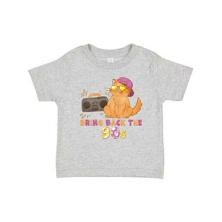 

Inktastic Bring Back the 90s Cool Orange Cat Gift Baby Boy or Baby Girl T-Shirt
