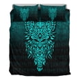 thumbnail image 3 of Juego De Cama Vikingo Odin El Todopoderoso Dios De Asgard Y Jefe De Aesir Cyan, 3 of 5