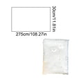 thumbnail image 3 of Sheer Table Runner,Nylon Mesh Embroidered Floral Table Dresser Cloth,Lightweight Foldable Table Decor Drape For Wedding Birthday Banquet Layout(White), 3 of 7