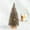 Brown, variant on Dvkptbk Miniature Sisal Frosted Christmas Tree, Mini Bottle Brush Trees, Plastic Tabletop Christmas Tree Ornaments, Miniature Pine Tree for Christmas Decorations Home Table Top Party (Brown)