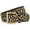 Leopard, variant on SUOSDEY Women Wide Belts for Dresses Jeans Fashion Ladies Leather Waist Belt