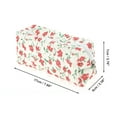 thumbnail image 2 of Unique Bargains 1 Pc Women Small Floral Print Makeup Bag for Travel Vacation Red Polyester, 2 of 4