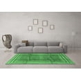 thumbnail image 3 of Ahgly Company Indoor Square Persian Emerald Green Traditional Area Rugs, 3' Square, 3 of 4