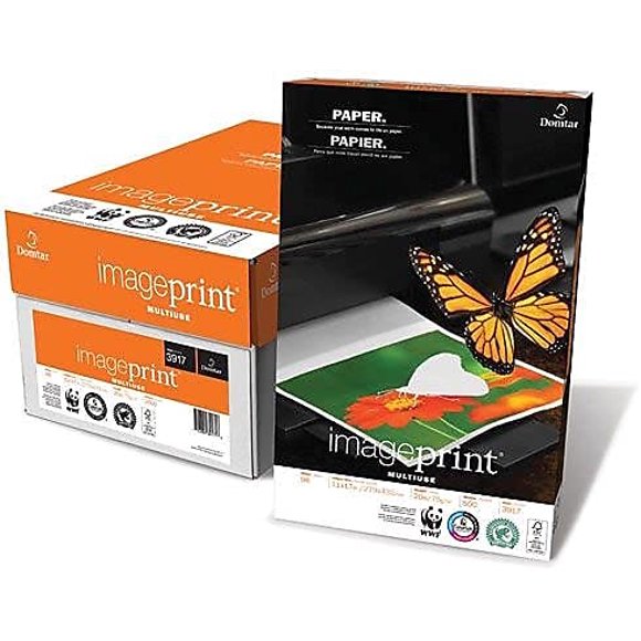 Imageprint Papier Copie sous Coffret 11 x 17, 20 Lb, Blanc Éclatant, 2500/caisse