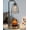 Gray, variant on GODONLIF Candle Warmer Lamp with Timer Dimmable, Birthday Gifts for Women Mom, House Warming Gifts New Home Decor, Wax Melt Warmer for Jar Candles with 2 Bulbs