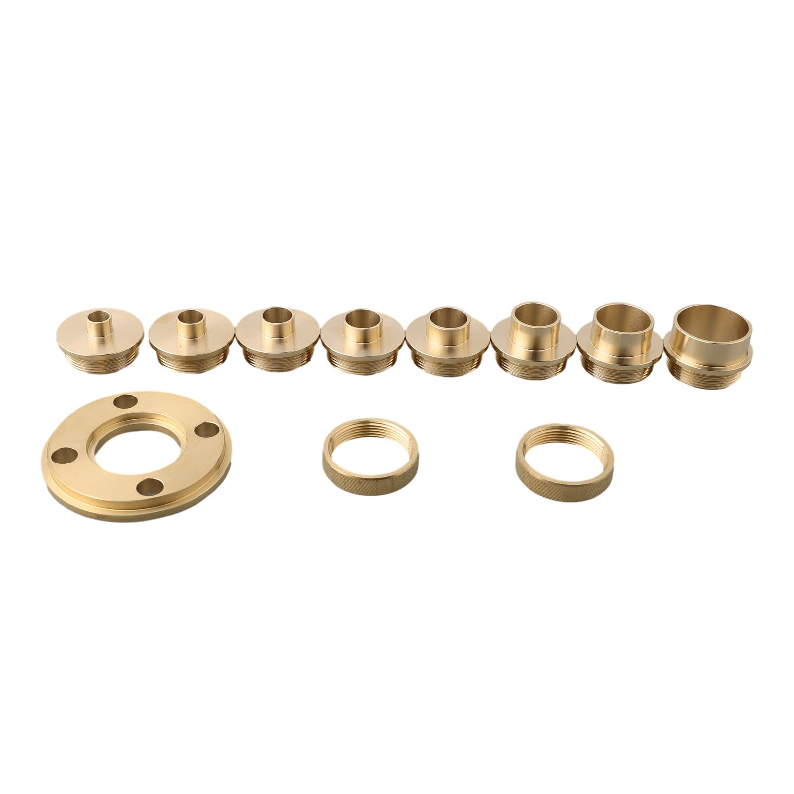 Router Guide Bushing 11-Piece Solid Brass Router Template Guide Set ...