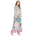 thumbnail image 4 of Gypsie Blu Women's Plus Size Kaftan Dresses for Women Long Maxi Dress, 4 of 7