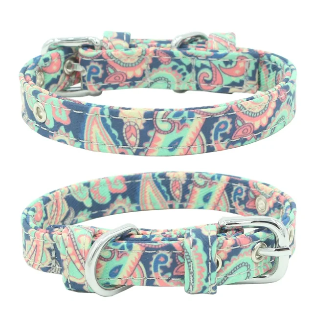 Adjustable Nylon Dog Collar Dogs Cat Collars Harness Pet Supplies Dog Accessories for Small Dogs
