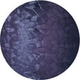 thumbnail image 1 of Ahgly Company Machine Washable Indoor Square Transitional Night Blue Area Rugs, 3' Square, 1 of 7