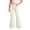 I409 Light Yellow, variant on Curuila Child Girls Flared Pants With Pocket High Waist Plaid Print Pants For Girls Loose Fit Fashion Jogger Trousers Size 5-6 Years