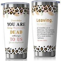 Coworker Leaving Gifts for Women, Farewell Gifts, Going Away Gift for Friends, Boss, Coworkers, Funny New Job Gifts Idea, Moving Away Gifts, Goodbye Gifts, Good Luck Gifts for Leaving Job 20OZ Tumbler