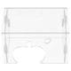 thumbnail image 5 of Escondite para hámster, casa de acrílico transparente para animales pequeños, cabaña para conejillos de indias, decoración para hámsteres enanos, jerbos, erizos, ratas y ratones., 5 of 8