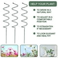 thumbnail image 4 of Elainilye Plant Support Stakes, Spiral Single Stem Plant Supports, Climbing Plant Stake Tower, Metal Garden Plant Supports Frame, Plant Cage Support Ring for Potted Plants Tomato Rose Vine, 4 of 9