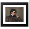 thumbnail image 2 of James Jebusa Shannon 17x15 Black Modern Framed Museum Art Print Titled - The Artist's Brother, Tom, 2 of 5
