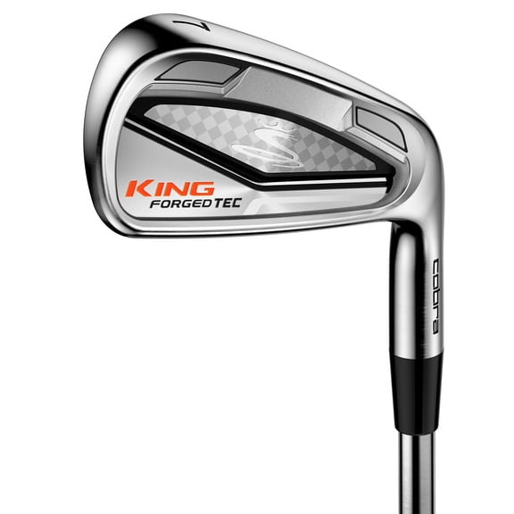 Pre-Owned Cobra King Forged TEC 2015 4-PW, GW Iron Set Stf -0.75 UST Recoil 680 F4 Val