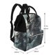 thumbnail image 2 of Easygdp Cloud White Dragon para Bolsa de Bebé de Gran Capacidad con Múltiples Bolsillos, Bolsa de Pañales para Padres, Bolsa de Viaje Organizada y Elegante, 2 of 6