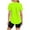 Green, variant on Vivianyo HD Women's Quick Dry Short Sleeve Workout Shirt, Round Neck Moisture Wicking Athletic Gym Top, Women's Army Green, Sizes S-3XL