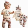 thumbnail image 6 of HCNTES Baby Boy Winter Clothes Boy Baby Outfit Sets Baby Boy Clothes Ribbed Knitted Long Sleeve Romper and Pants Sets Newborn Fall Outfits 0 3 6 9 12 18 Months, 6 of 9