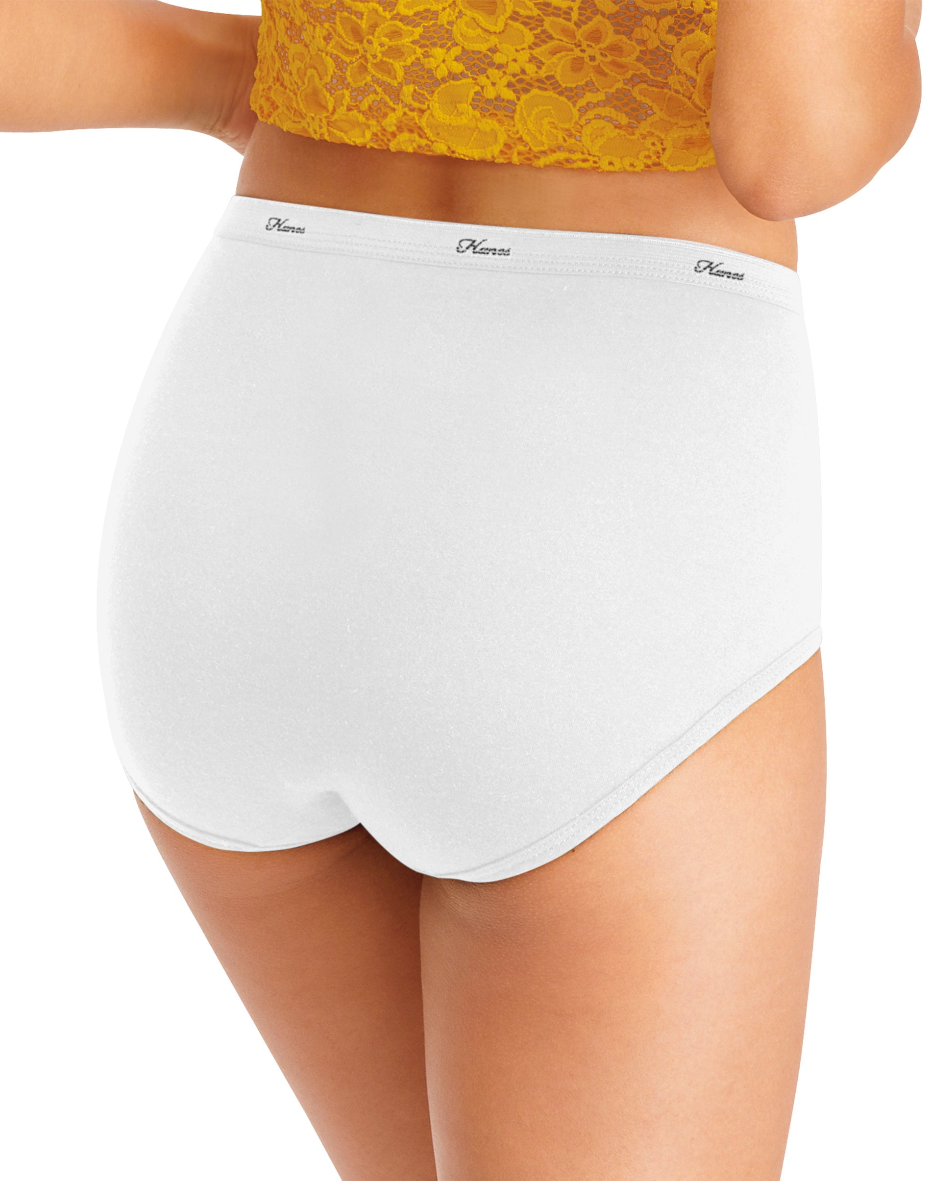 Hanes Women's Cool Comfort Cotton Brief Underwear, 6-Pack