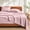 03 - Dusty Pink, variant on Washed Sheet Set Queen Size 1800 Ultra-Soft Microfiber Bedding Sheets Deep Pocket Wrinkle Resistant