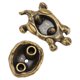 thumbnail image 3 of Turtle Figurine Copper Decor Ornament Festival Gift Ideal For Adults 1Pack, 3 of 3