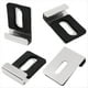 thumbnail image 3 of Kit Colgante de Espejo Resistente 10 Piezas, Clips Hardware Montaje Pesado para en Pared, Agujero Único Plata, 3 of 5
