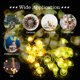 thumbnail image 5 of Traiga sus propias tres baterías AA [chick-3rice30lamp3 Caja de ahorro de batería] Cadena de luces decorativas para el día de Pascua con forma de zanahoria y conejo 3 Caja de baterías de huevo de Pasc, 5 of 13