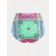 thumbnail image 4 of Traje de Tankini de Pañuelo con Estampado Geométrico de Paisley Rosegal  Camisetas sin mangas de talla grande, 4 of 5