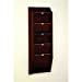 thumbnail image 2 of Wooden Mallet 5 Pocket Privacy File Holder in Mahogany, 2 of 2