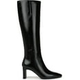 thumbnail image 2 of Sam Edelman Women's Sylvia 2 Black Patent Knee High Boot 6.5M, 2 of 5
