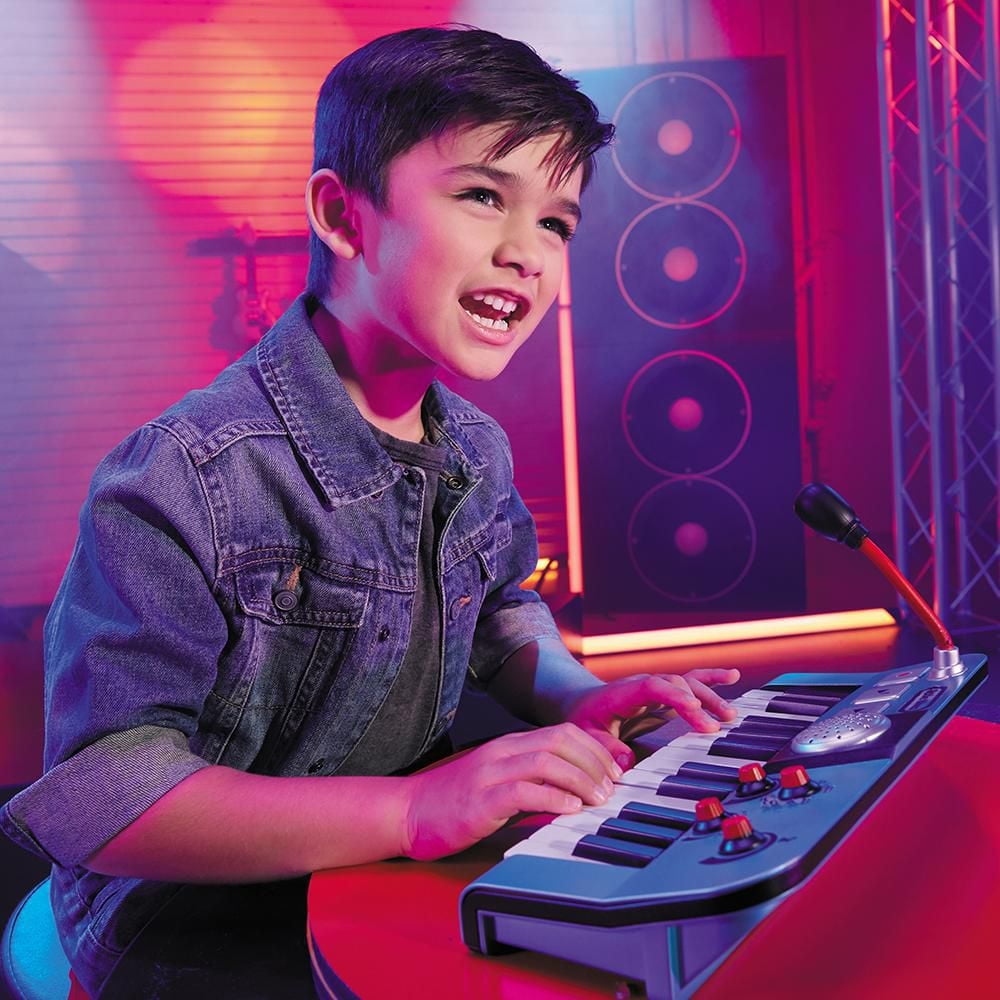 Little Tikes My Real Jam Keyboard with Microphone and Keyboard Case, for Ages 3+