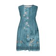 thumbnail image 5 of LOVZFMLL Fashion Spring And Summer Short Sleeve Round Neck Ruffle Dress Princess Skirt, 5 of 5