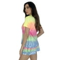 thumbnail image 2 of Just Love Tie Dye Shorts Set for Women Tie Dye Rainbow Short Sleeve (Tie Dye Rainbow Short Sleeve, Large), 2 of 3