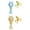 blue yellow, variant on TISHITA 2/3/4x Bubble Blower for Boys Girls blue yellow