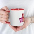thumbnail image 5 of CafePress - Class Of 2017 Blocks Mug - 11 oz Ceramic Mug - Novelty Coffee Tea Cup, 5 of 6