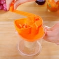 thumbnail image 6 of Portable Mini Juicer Manual Juicer Squeezes Lemon Separates Cup With Scale Holds Hand And Presses Juices, 6 of 7
