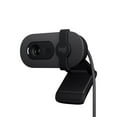 thumbnail image 1 of Logitech webcam Full HD pour réunions/streaming, équilibre auto de l'éclairage, micro intégré - Graphite, 1 of 6