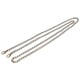 thumbnail image 3 of 2/paquete de correa de cadena de monedero de Metal bolso de hombro de repuesto suministros de reparación de bandolera Soledad Reemplazo de la correa de la cadena del monedero, 3 of 10