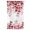 Red, variant on Sheer Curtains 63 Inch Length, Red Eucalyptus Leaves Semi Sheer Curtains Light Filtering Window Treatment, Spring Summer Botanical Privacy Voile Drapes for Living Room Bedroom 52x63 Inch