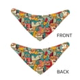 thumbnail image 6 of Kll Funny Owl Bird Dog Bandanas,Triangle Reversible Pet Scarf For Small Medium Large And Extra Large Dogs-Small, 6 of 8