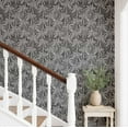 thumbnail image 2 of S4Sassy Peel & Stick Vinyl Wallpaper, Chic Palm Tree Wallpaper Contact Paper Waterproof - Gray, 25"x120", Textured Finish, Removable Wall Covering for Home Decor in Bedrooms, Renter Spaces, Cabinets, 2 of 9