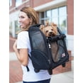 thumbnail image 2 of Snoozer Roll Around Large 4-in-1 Pet Carrier Backpack with Multi-Stage Handle, Red, 30 lb Limit, 2 of 9