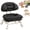 H, variant on Rolling Low Stool with Backrest Low Rolling Stool with Back Support Wheels Thickened Seat Cushion, 360-Degree Soft Padding Ergonomic Backrest Chair for Home and Office Use