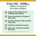 thumbnail image 4 of Nature's Bounty Fish Oil Softgels, Omega-3 600mg, Double Strength, 2400mg Fish Oil, 90 Ct, 4 of 10