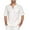 White, variant on Palato Mens T Shirts,Men's Fashion Drawstring Solid Color Cotton And Linen Short Sleeve T-shirt Tops