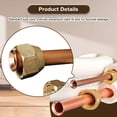 thumbnail image 5 of iMeshbean 50ft Insulated Line Set 1/4" & 3/8" Copper Tubing Pipe Extension AC mini Split Ductless Line w/5 Tapes, 5 of 10
