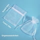 thumbnail image 2 of 100 bolsas de organza blanca, 7 x 9 cm, bolsa de organza para regalo, bolsa para joyas, bolsas de boda, bolsas de lavanda, regalos de boda, 2 of 5