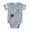 Heather Gray, variant on CafePress - Dandelion Love_Bl2 - Cute Infant Baby Football Bodysuit