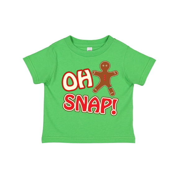 Inktastic Oh Snapbroken Gingerbread Boys or Girls Toddler T-Shirt